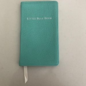 Authentic Tiffany Little Blue Book